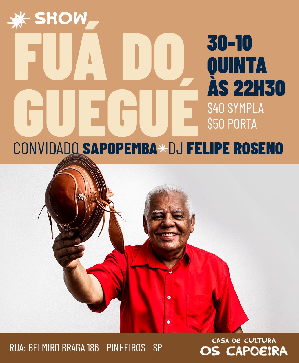 Fuá do Guegué convida Sapopemba