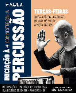 Curso iniciação à percussão